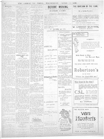 Issue page