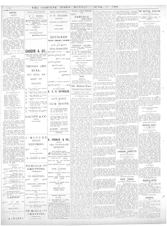 Issue page