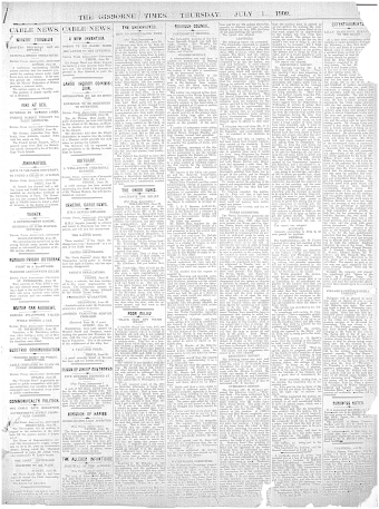 Issue page