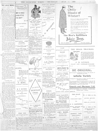 Issue page
