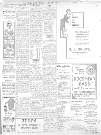 Issue page