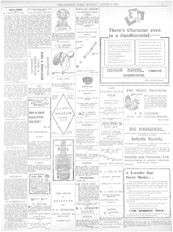 Issue page