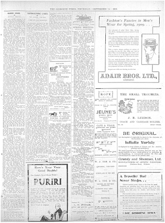 Issue page