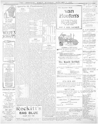 Issue page