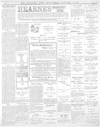 Issue page