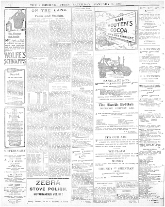 Issue page