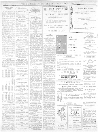Issue page