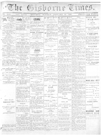 Issue page