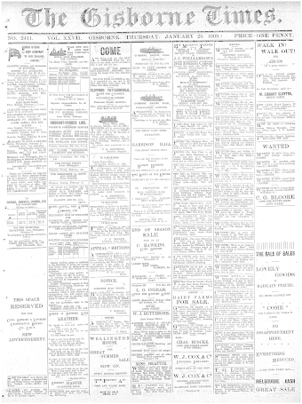 Issue page