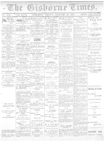 Issue page