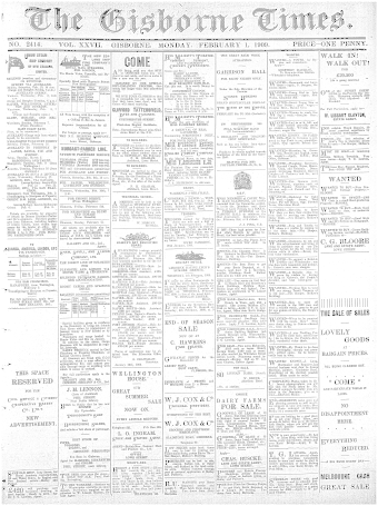 Issue page