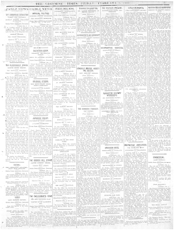 Issue page
