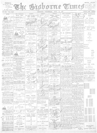 Issue page