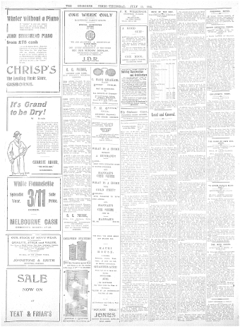 Issue page