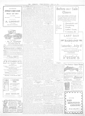 Issue page