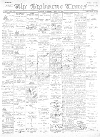 Issue page