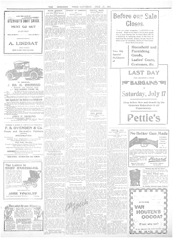 Issue page