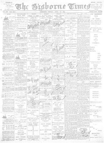 Issue page