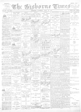 Issue page