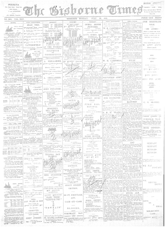 Issue page