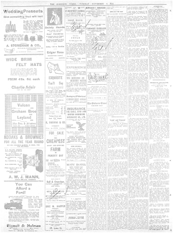Issue page