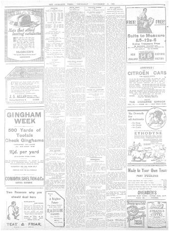 Issue page