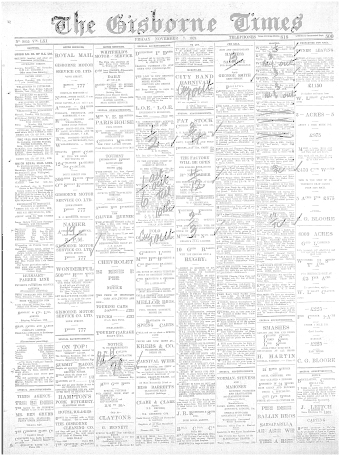 Issue page