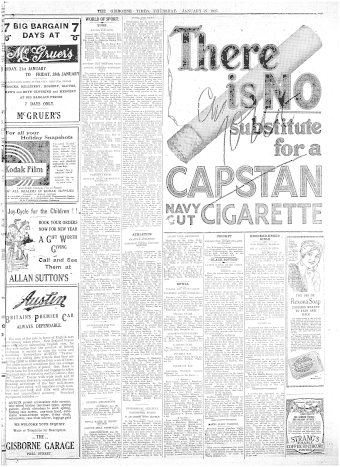 Issue page