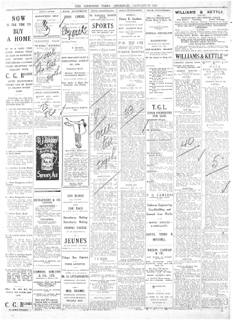 Issue page