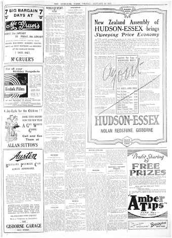 Issue page
