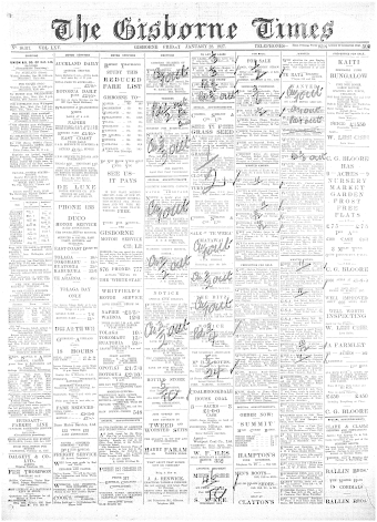 Issue page