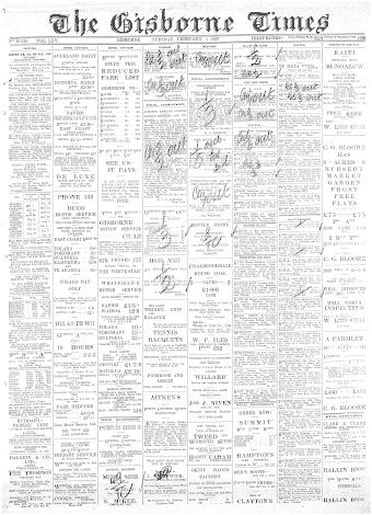 Issue page