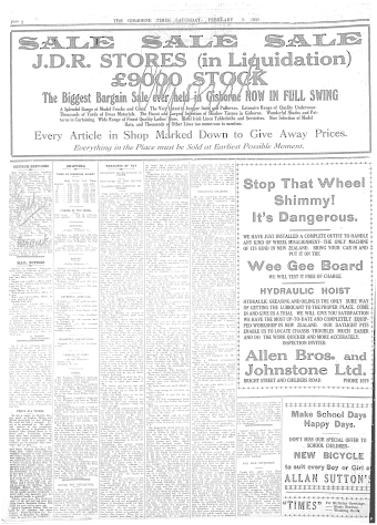 Issue page