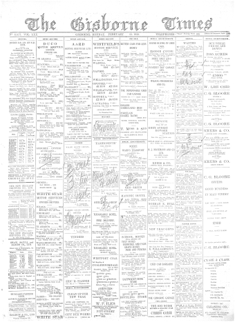 Issue page