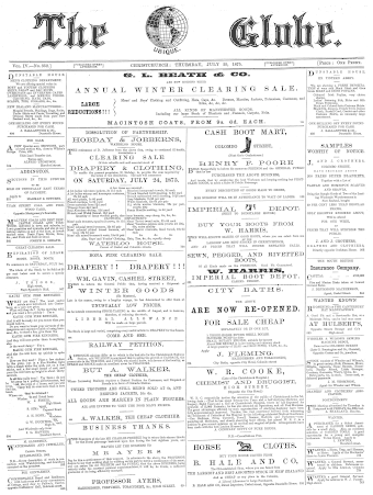 Issue page