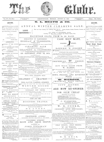 Issue page