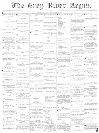Issue page
