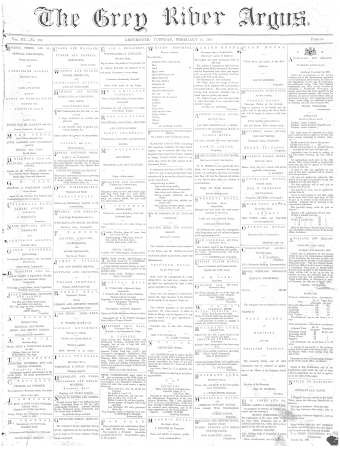 Issue page