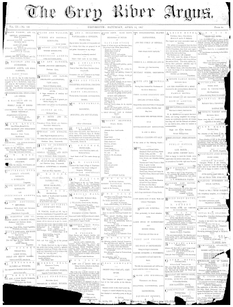 Issue page