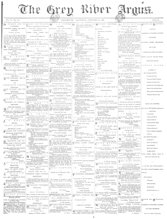 Issue page