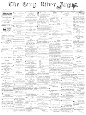 Issue page