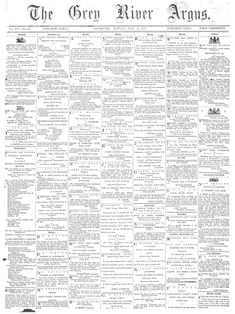 Issue page