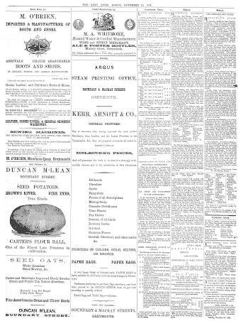 Issue page