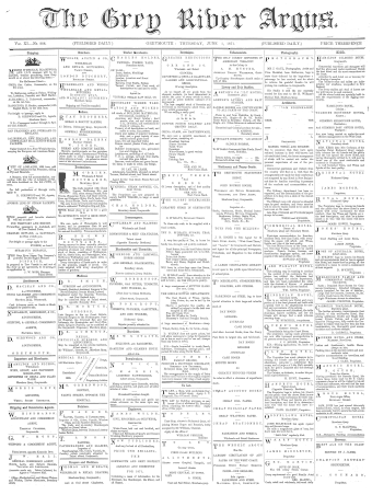 Issue page