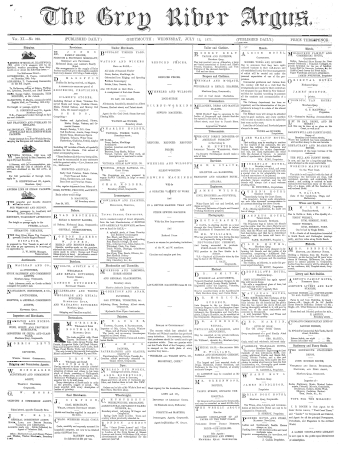 Issue page