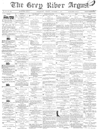 Issue page