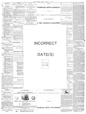 Issue page