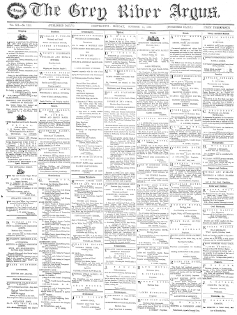 Issue page