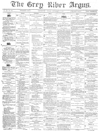Issue page
