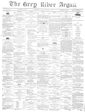 Issue page